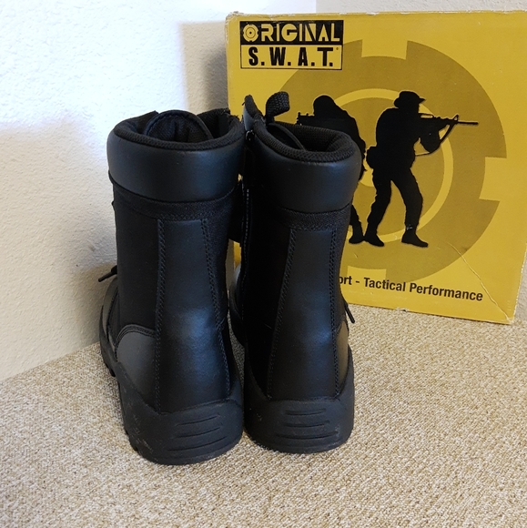 Original S.W.A.T  Black Leather Boot - Picture 3 of 7